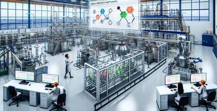 Adaptive Manufacturing Processes with AI in Chemical Manufacturing