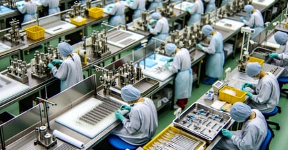 Assembly Line Sequencing Strategies for Production Schedulers in Medical Manufacturing