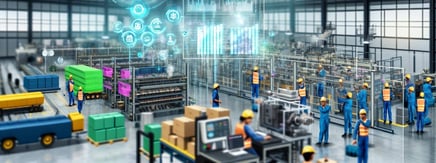 AI-Driven Scheduling for Integrated Logistics and Distribution in Industrial Manufacturing