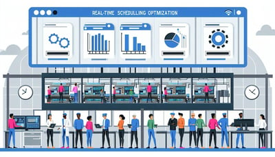 Real-Time Scheduling Optimization for Adaptive Production: Enhancing Packaging Manufacturing Efficiency