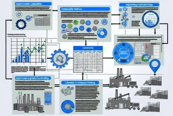 Sustainable Manufacturing Metrics and KPIs for Enhanced Production Scheduling Efficiency