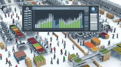 Capacity Planning for Seasonal Demand Variations in Food and Beverage Manufacturing