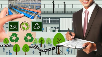 Navigating Towards Sustainability: Carbon Footprint Calculation and Reduction in Packaging Manufacturing