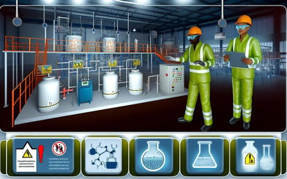 Application of Advanced Robotics in Hazardous Environments in Chemical Manufacturing