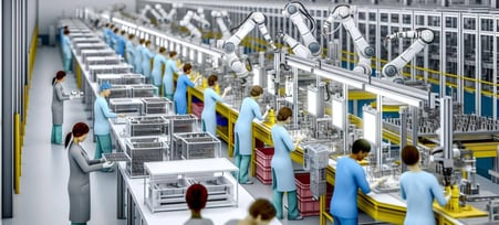 Production Sequencing for Flexible Assembly Lines in Medical Manufacturing