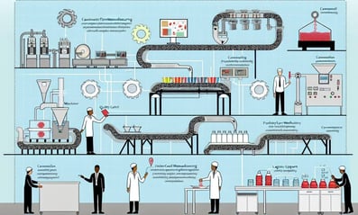 Continuous Flow Manufacturing Techniques in Food and Beverage Production