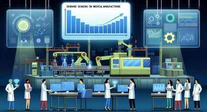 Predictive Analytics for Demand Sensing and Inventory Optimization in Medical Manufacturing