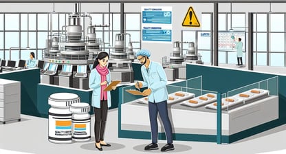 Proactive Quality Control in Scheduling for Pharmaceutical Manufacturing