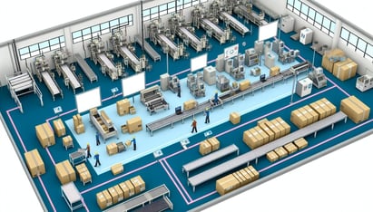 Production Layout in Packaging Manufacturing