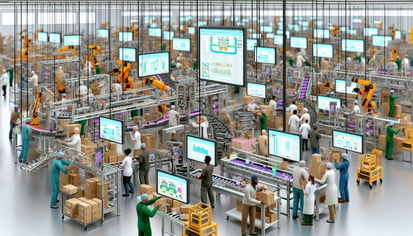 Packaging Manufacturing: Real-Time Scheduling and Dynamic Rescheduling Integration