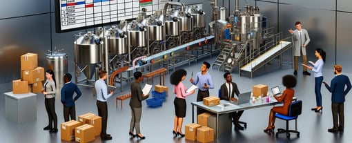 The Crucial Role of Scheduling Project Implementation in Supply Chain Management in Food and Beverage Manufacturing-PlanetTogether