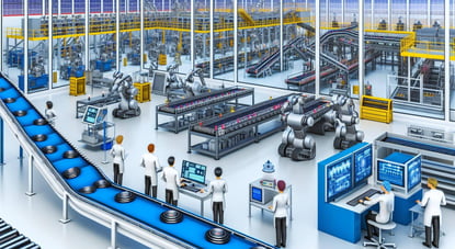 Smart Factory Initiatives for End-to-End Connectivity and Visibility in Industrial Manufacturing