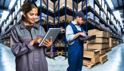 Shaping Strategies for Proactive Inventory Management in Industrial Manufacturing