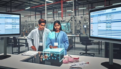 Cognitive Scheduling Assistants for Planners in Medical Manufacturing