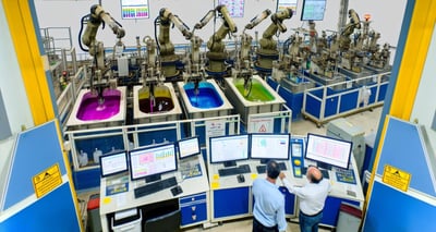 Robotic Process Automation for Order Fulfillment Scheduling in High-volume Manufacturing with Batch Processes