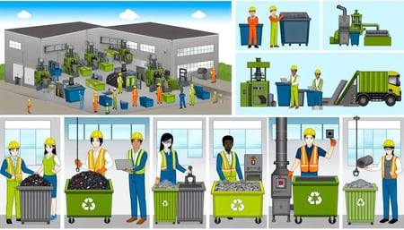 Integrating PlanetTogether with ERP, SCM, and MES Systems for Waste Reduction and Management in Industrial Manufacturing