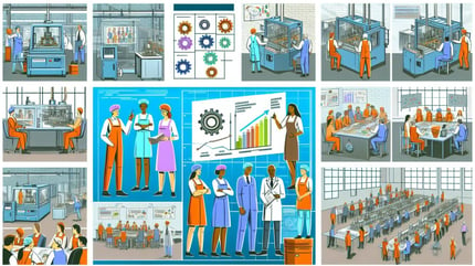 Continuous Improvement in Manufacturing Scheduling