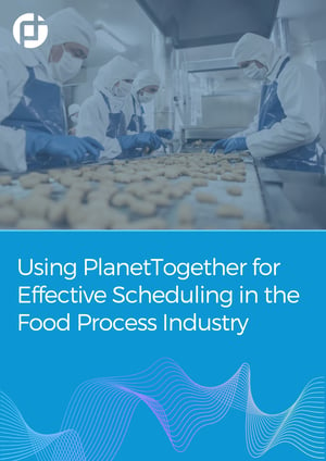 Using PlanetTogether for Effective Scheduling in the Food Process Industry